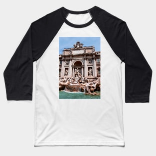 Trevi Fountain Rome Italy Baseball T-Shirt